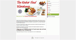 Desktop Screenshot of kosherfoodwarehouse.com